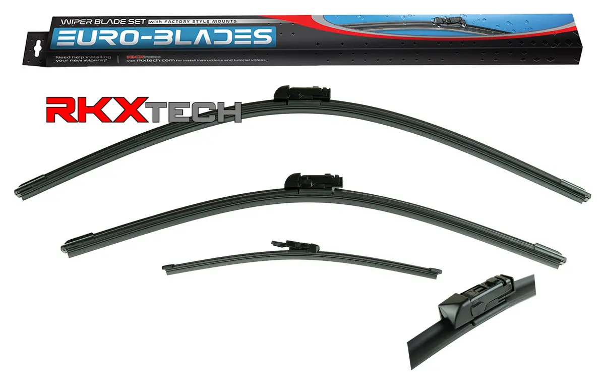 Euro-Blades Front + Rear Wiper Blade Set For Land Rover Discovery (24"+20"+13") 1