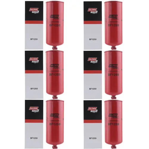 Baldwin Bf1259 Fuel Water Separator Filter For Cummins - 6 Pack Bundle 1