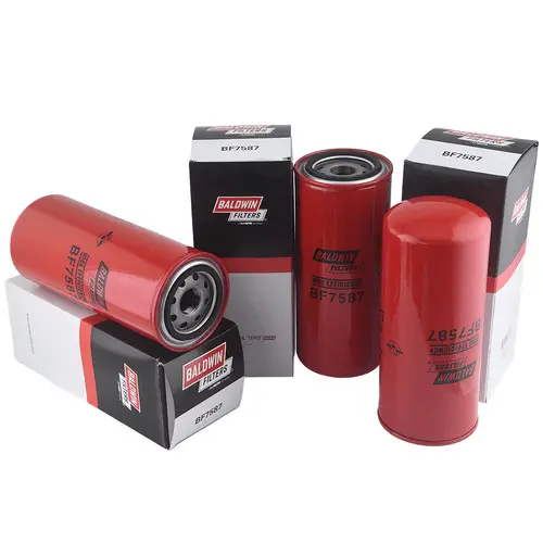 Baldwin Bf7587 Fuel Filter For Cat & Cummins Engines - 3 Pack Bundle 1