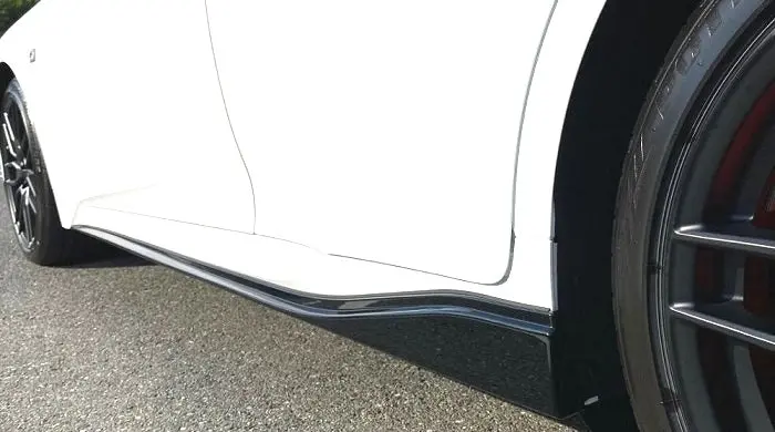 Genuine Lexus Japan 2021-2025 Is F Sport Piano Black Factory Painted Side Spoiler Kit 1
