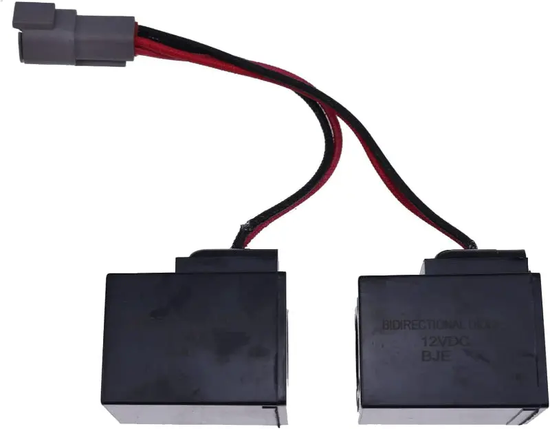 11712481 12V Solenoid Valve Voe11712481 Fit For Volvo Backhoe Loaders Bl60 Bl61 Bl70 Bl71 1