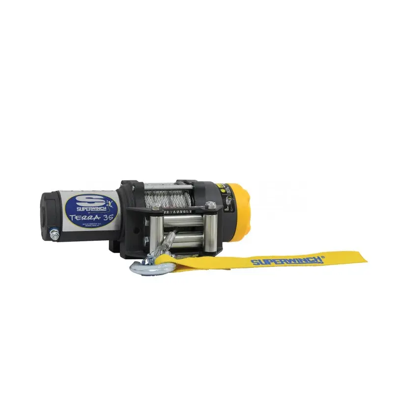 Superwinch Terra 35 Winch – 3,500-Lb Capacity, 12V Dc, 13/64" × 50' Steel Rope 1