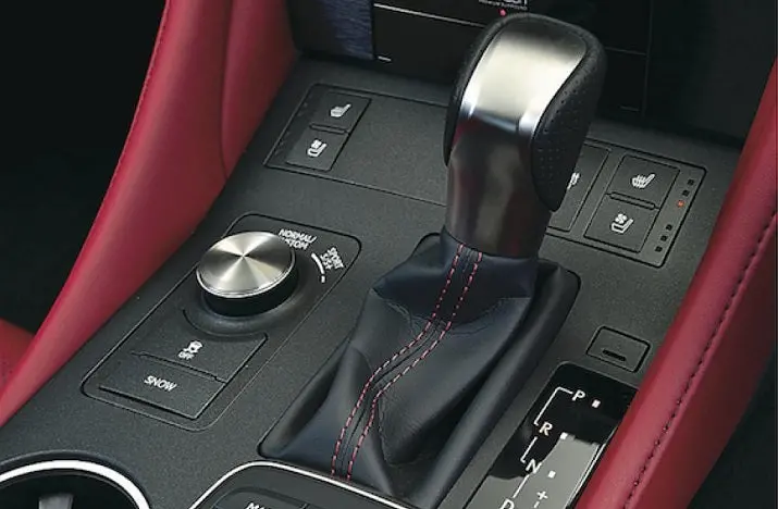 Genuine Lexus Japan 2015-2025 Rc F-Sport Punching Leather Shift Knob 4