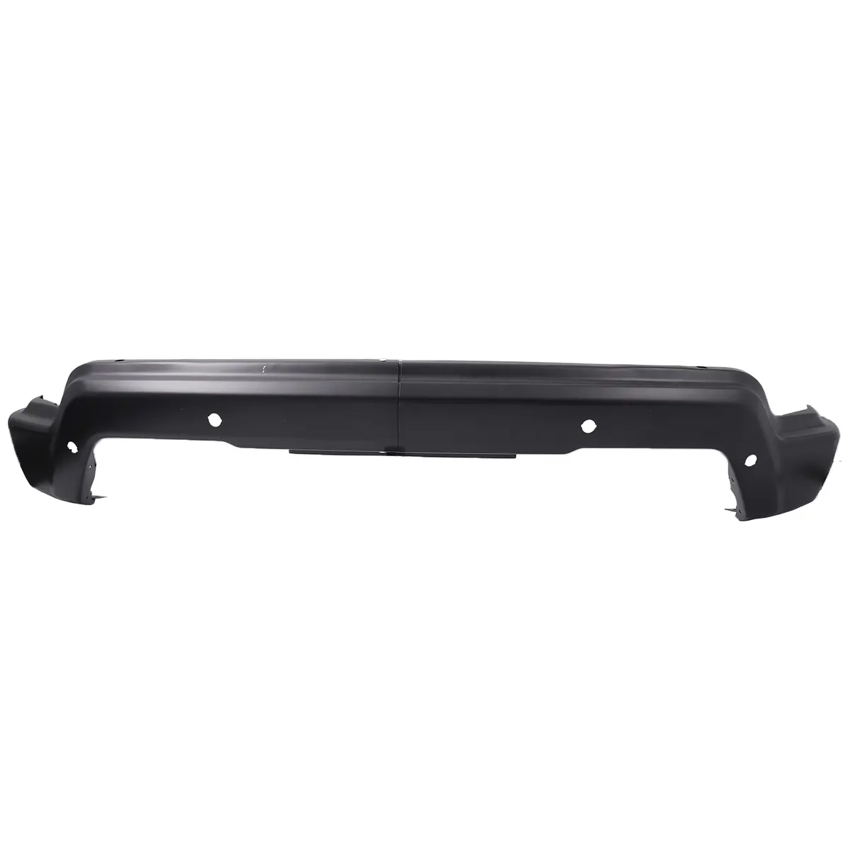 Black Fit For Chevy Silveraro 1500 2022-2024 Front Bumper Steel W/ Sensor Holes 1