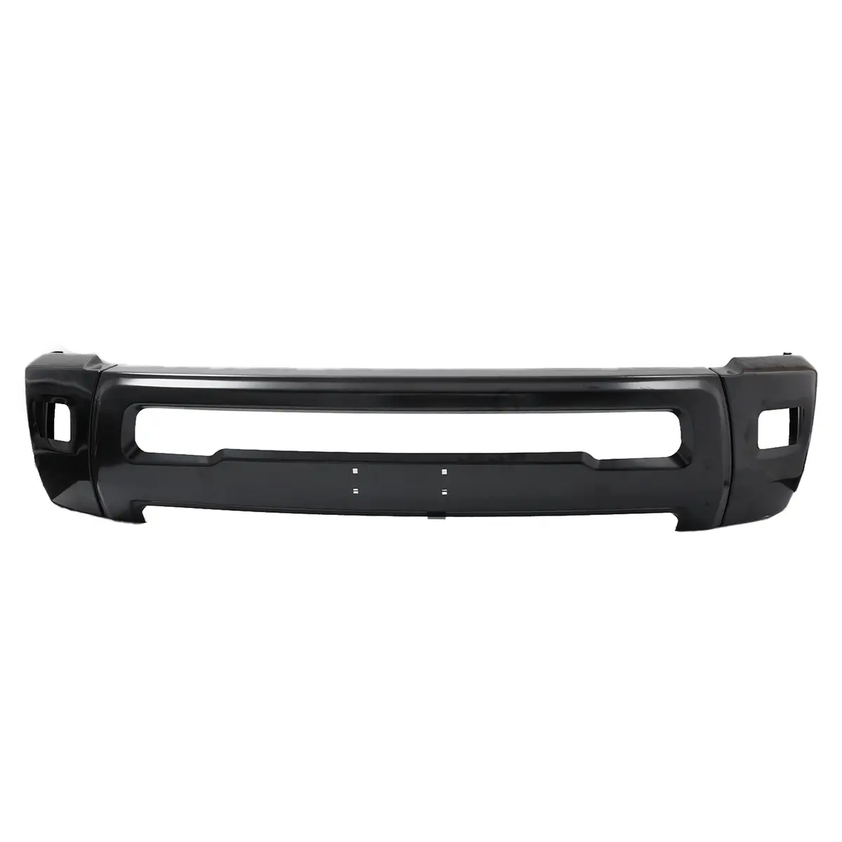 Black Front Bumper Face Bar W/O Fog Light Hole Fit For Dodge Ram 2500 3500 10-18 1