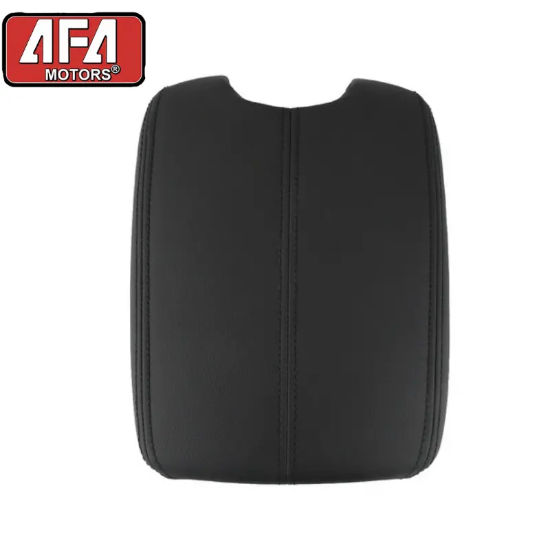 2008–2012 Honda Accordblack Leather Center Console Armrest Lid Cover 1