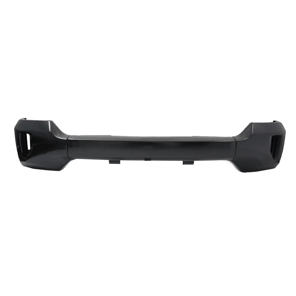 Black Steel Front Bumper Face Bar Fit For Chevy Silverado 1500 16-19 W/Fog Holes 1