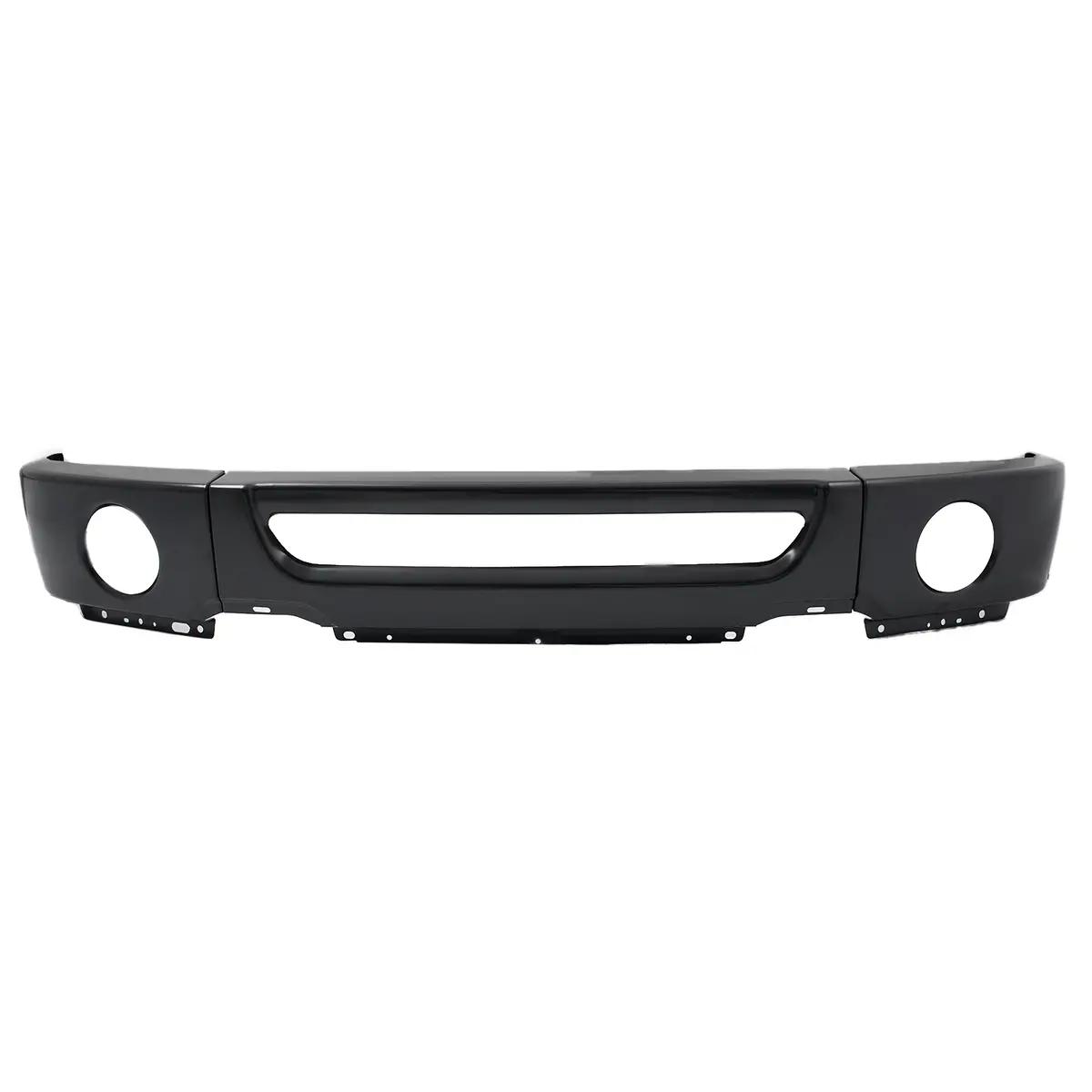 Black Steel Front Bumper Fit For Ford F-150 Pickup 2006-2008 W/ Fog Light Holes 1