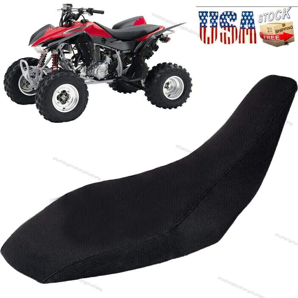 Black Vinyl Replacement Seat Cover Fit For Honda Sportrax Trx 400 Ex 2008-2018 1