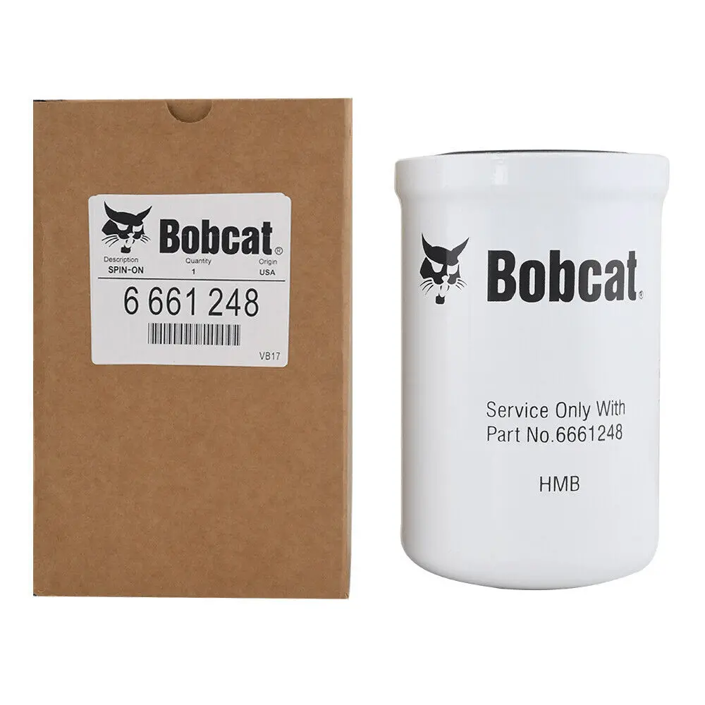 Bobcat 6661248 Hydraulic Filter For S175 S185 S250 T190 T250 Skid Steer Loader 1