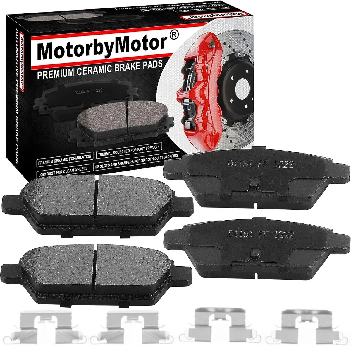 Ford Fusion Brake Pad 2006 - 2012 Rear 1