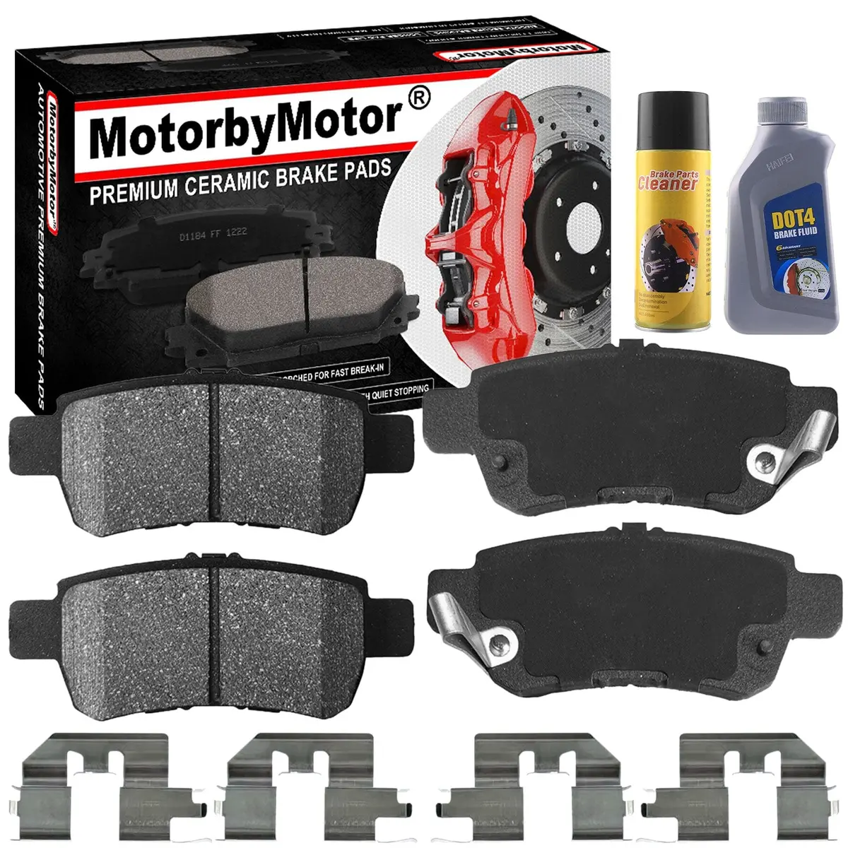 Honda Odyssey Brake Pads 2005 - 2010 Rear 1