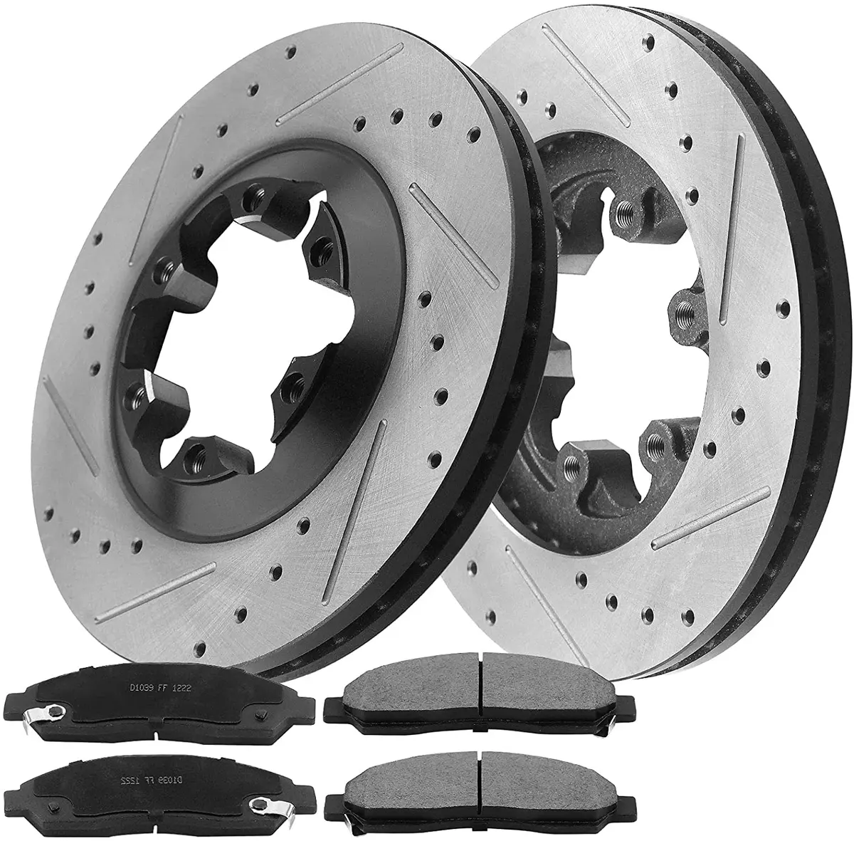 Chevrolet Colorado Brake Rotors 2004-2008 Front 1