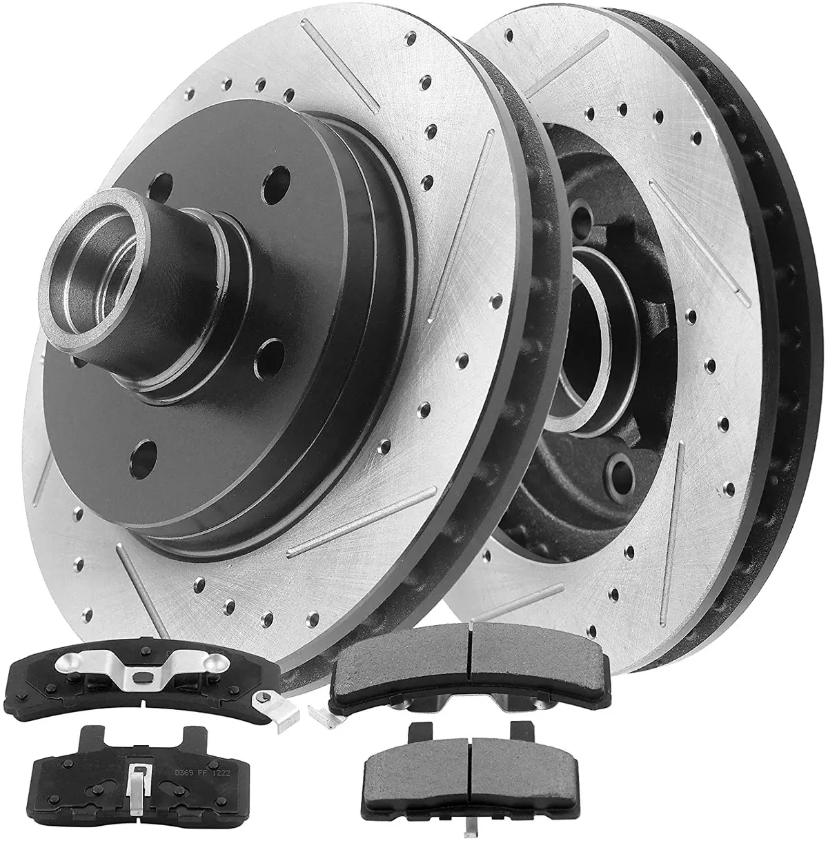 Chevrolet Silverado Brake Rotors 1995-1999 Front 1