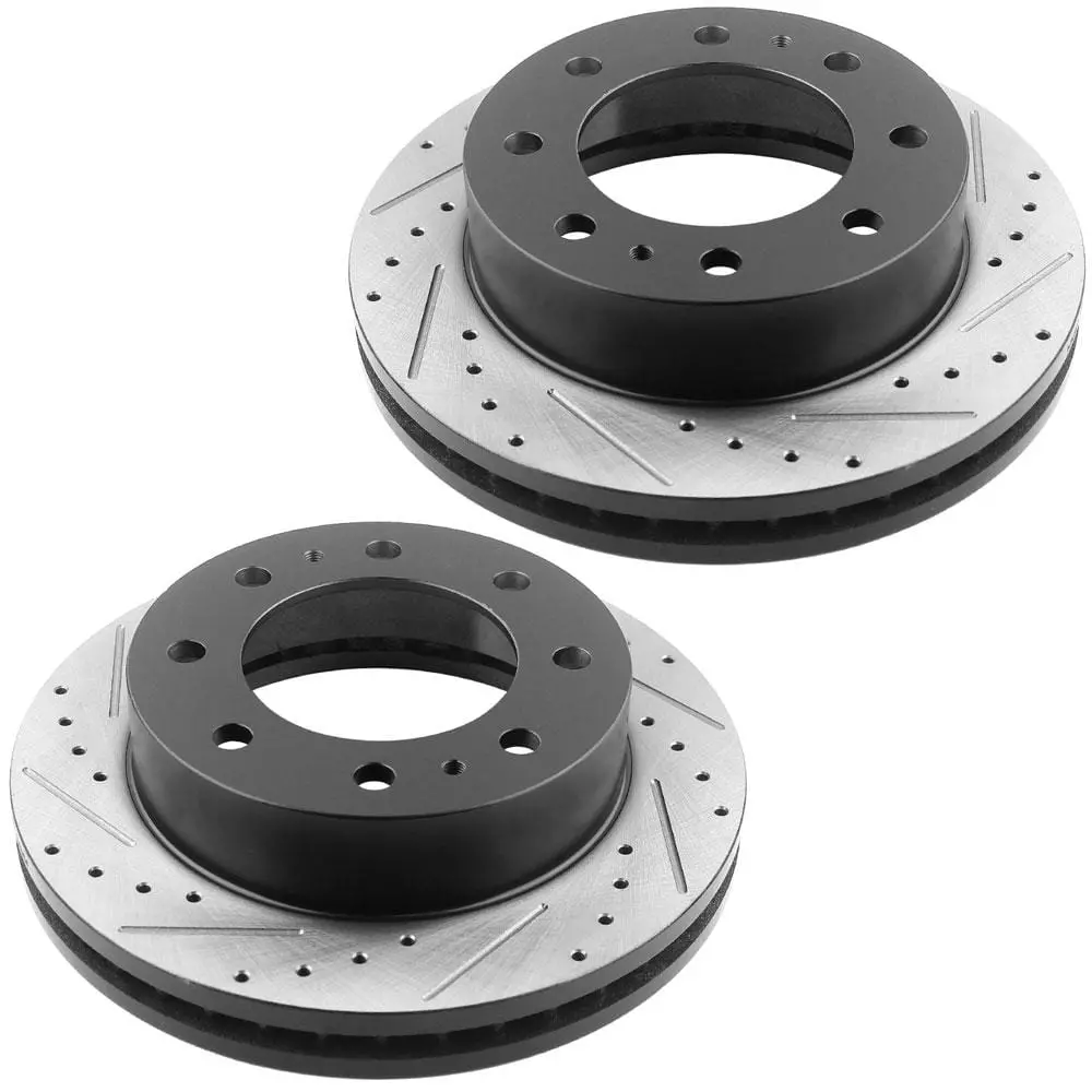 Chevrolet Silverado Brake Rotors 2002 Front 1