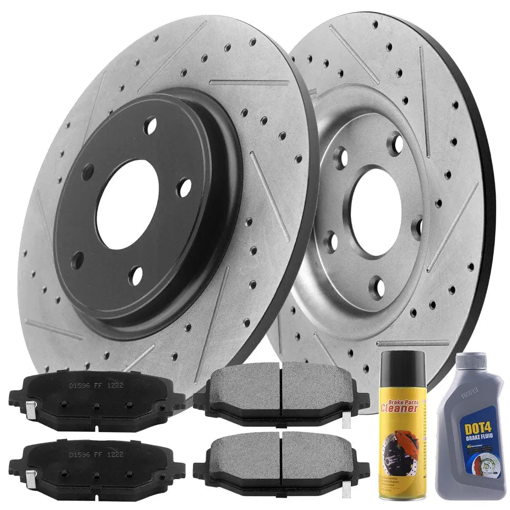 Dodge Journey Brake Rotors 2012-2016 Rear 1