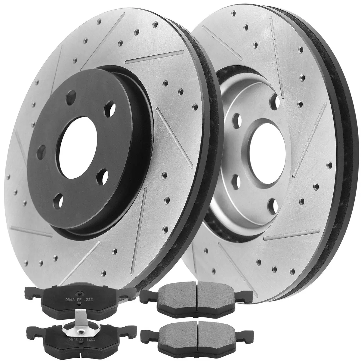 Ford Escape Brake Rotors 2001-2003 Front And Rear 1