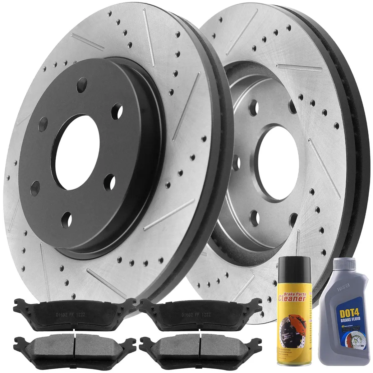 Ford F-150 Brake Rotors 2012-2018 Rear 1