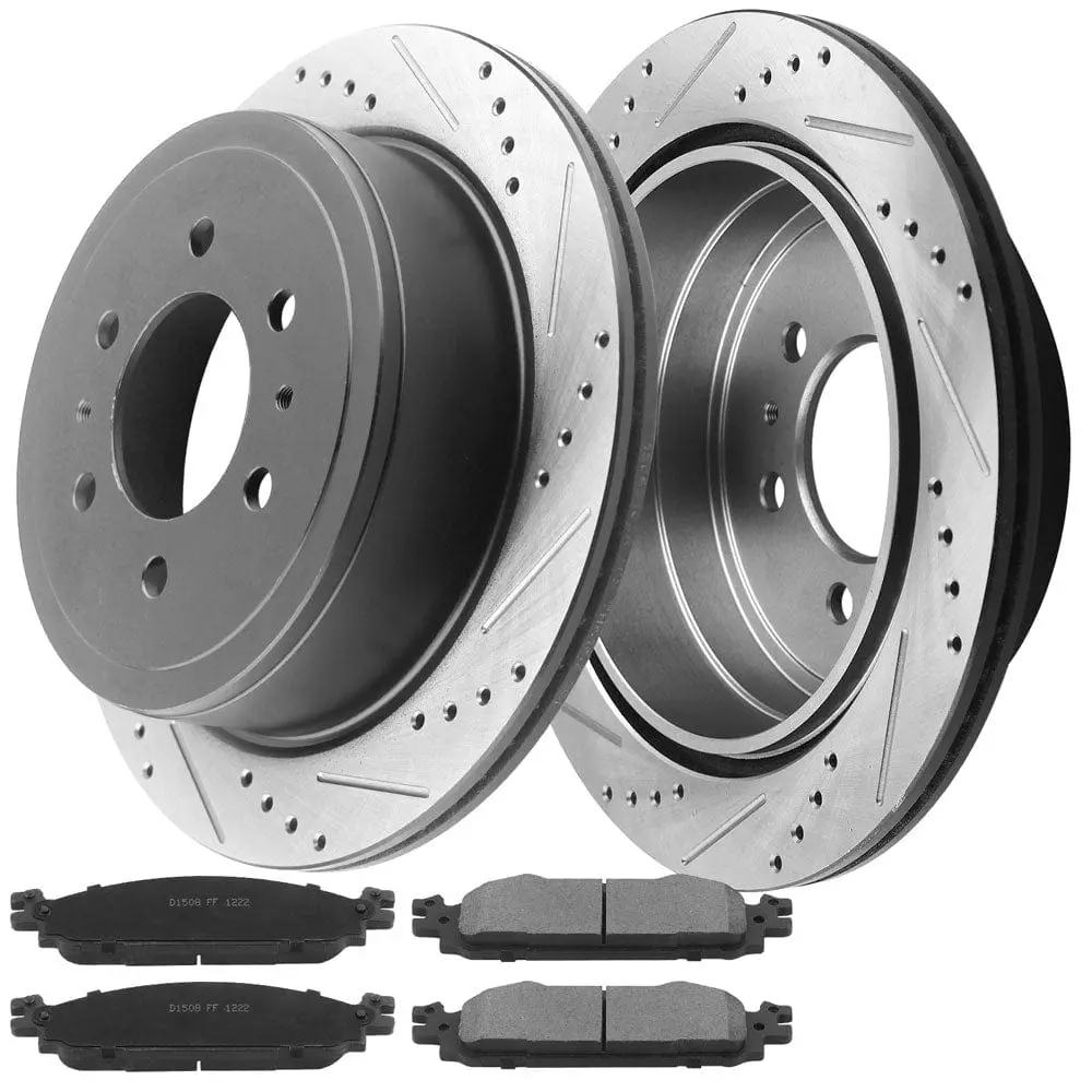 Ford Focus Brake Rotors 2005-2007 Rear 1