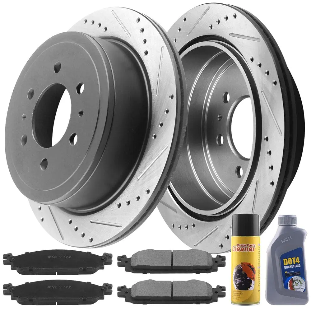Ford Focus Brake Rotors 2005-2007 Rear 1