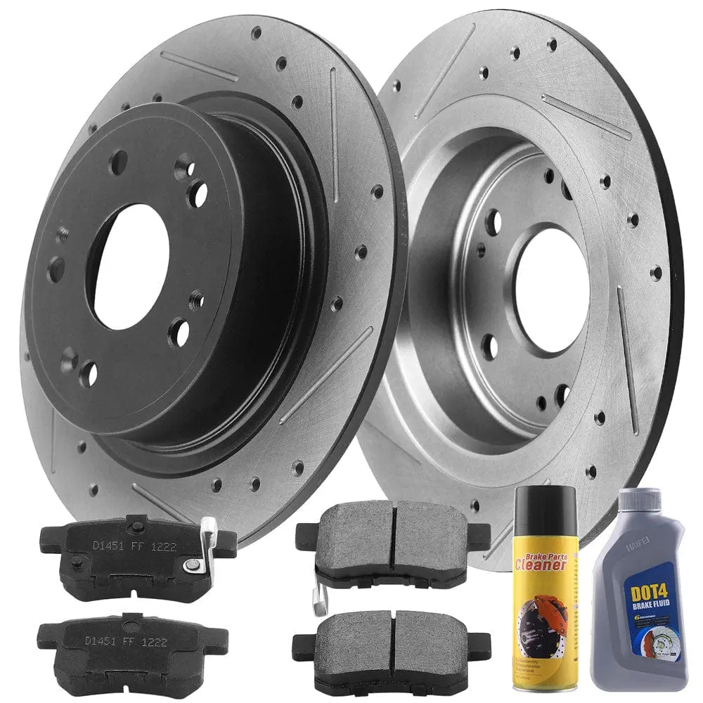 Honda Accord Brake Rotors 2009-2014 Rear 1