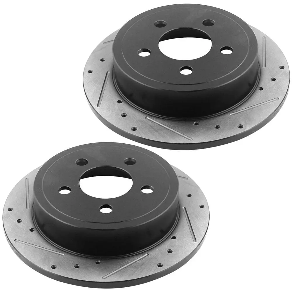 Jeep Wrangler Brake Rotors 2003-2007 Rear 1