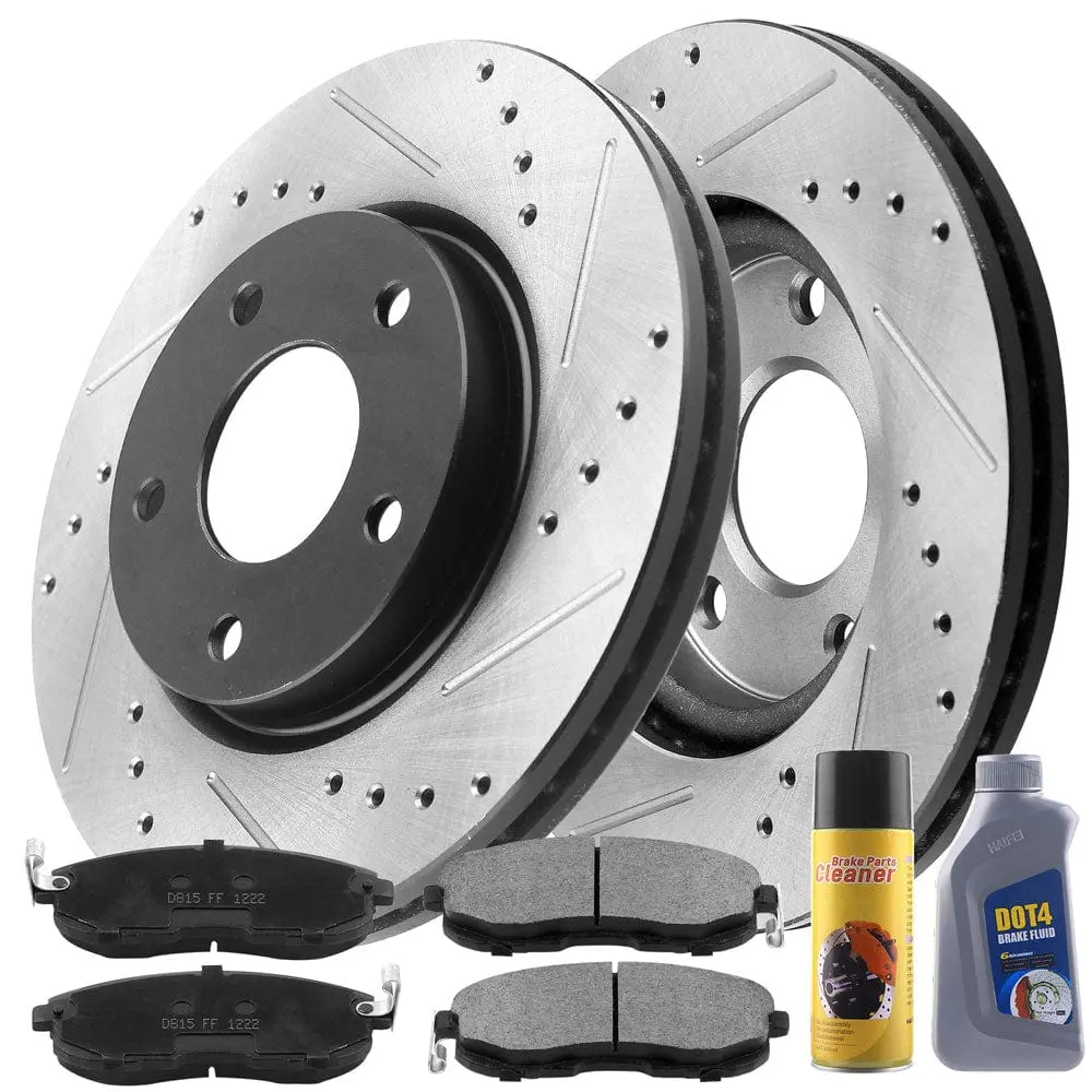 Nissan Sentra Brake Rotors 2013-2019 Front And Rear 1