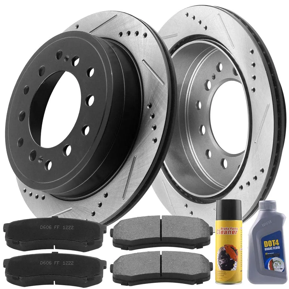 Toyota 4Runner Brake Rotors 2003-2009 Rear 1