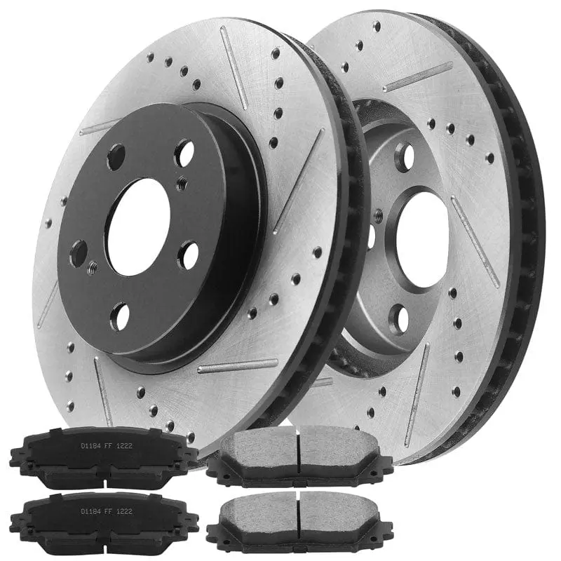 Toyota Prius Plug-In Brake Rotor Kits 2012 - 2015 Front 1
