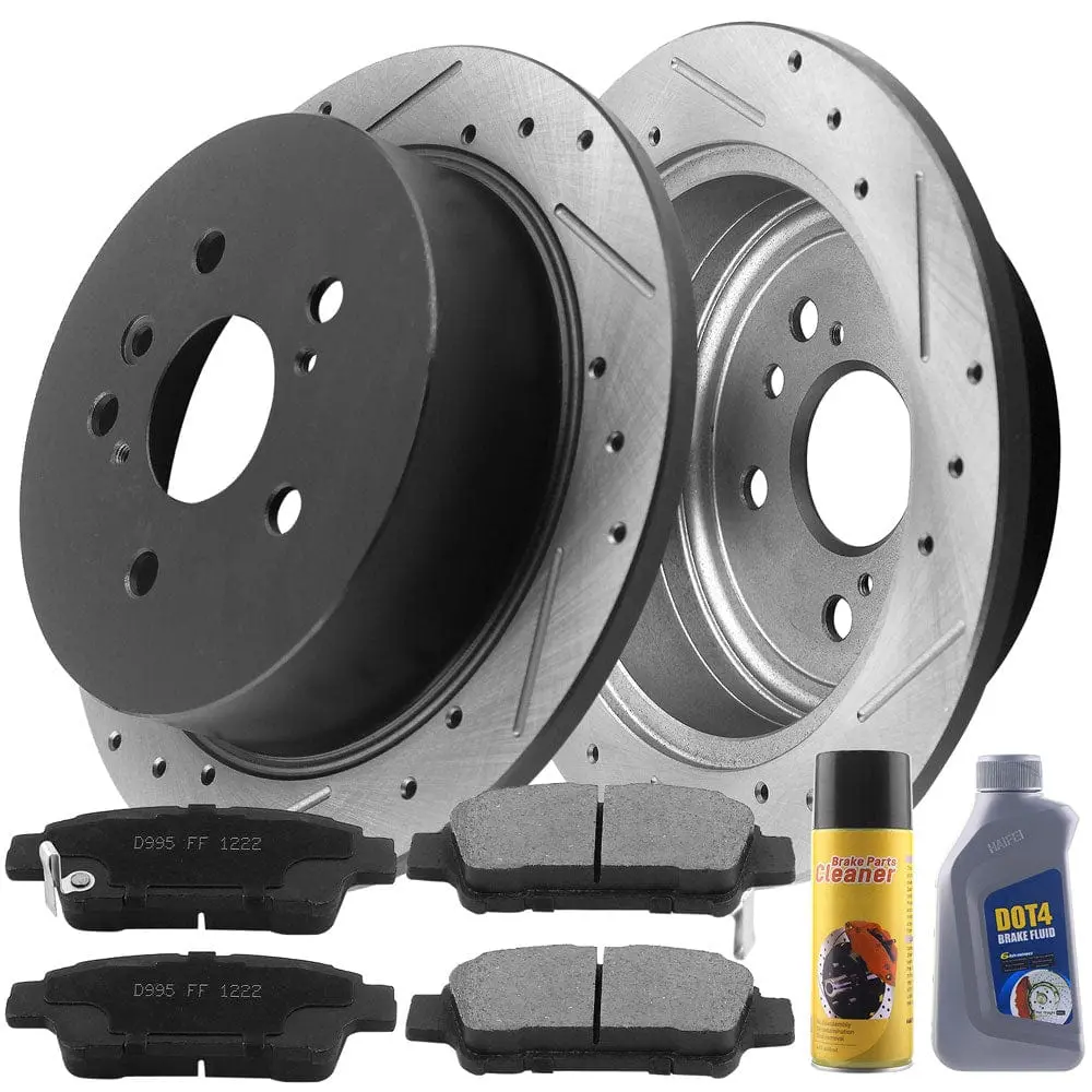 Toyota Sienna Brake Rotors 2004-2010 Rear 1