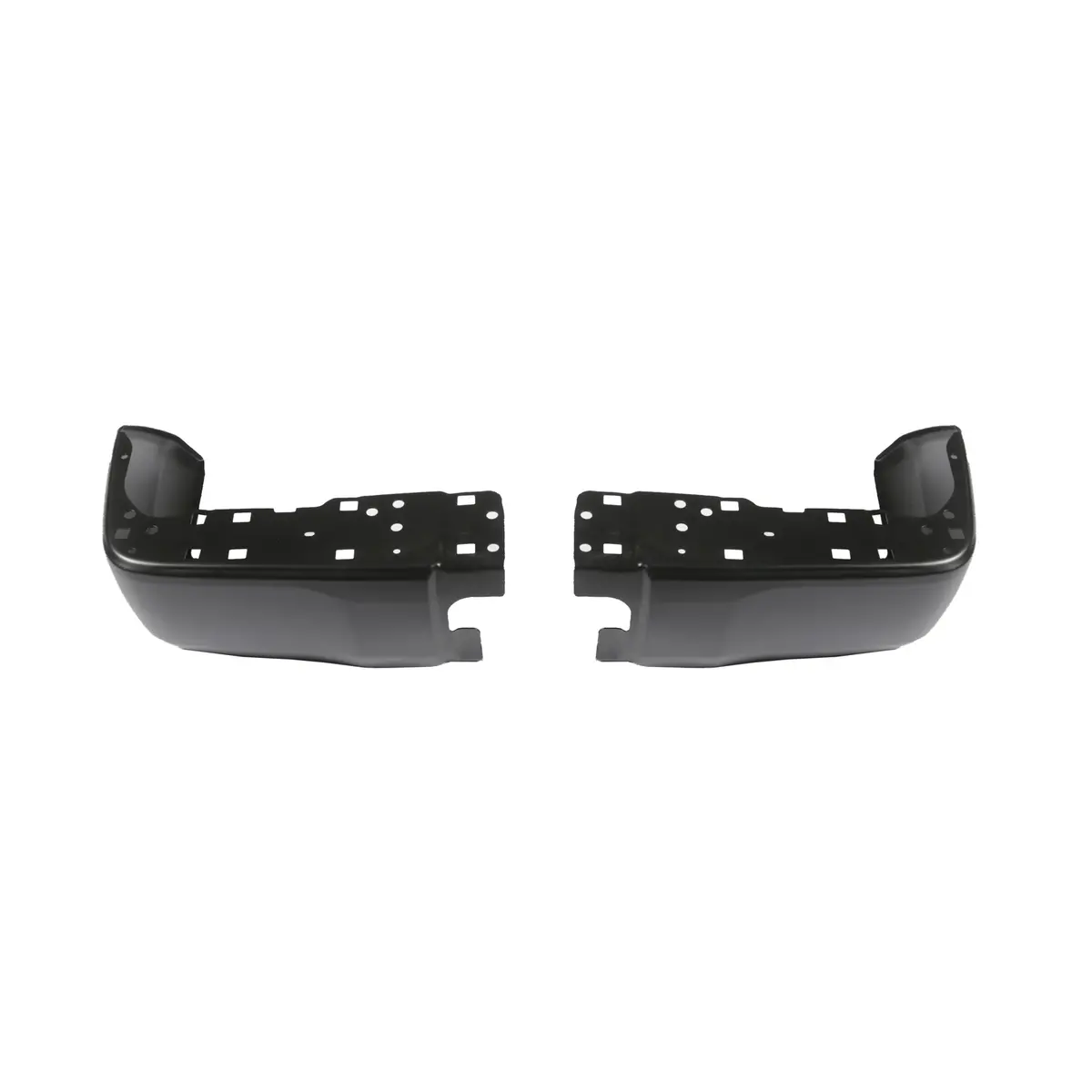 Bumper End Caps Set Fit For Toyota Tundra 2014-2021 Rear Steel Bumper Left Right 1