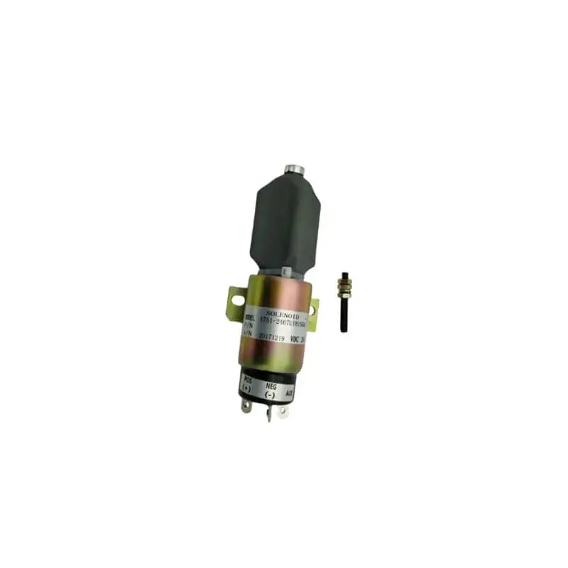 24V Shut Off Solenoid 5I-7518 5I7518 For Caterpillar Excavator 311 312 320 320L 1