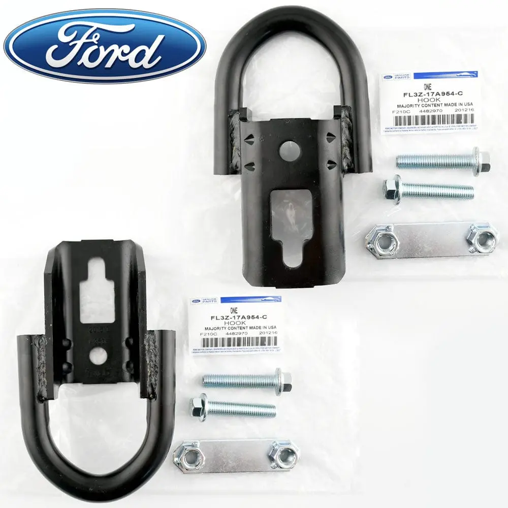 Ford Oem F-150 Tow Hook Front Heavy Duty D-Ring Hardware 2009-2021 1
