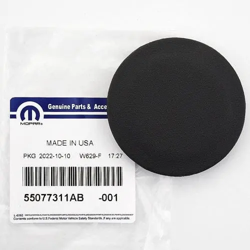 Mopar 68495076Aa Rear Bumper Step Towing Hole Ball Cover Plug For 03-10 Ram 1500 1