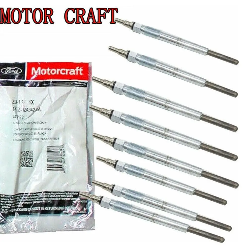 Motorcraft Zd-13 / Zd13-A2 Glow Plugs 4C3z-12A342-Aa 1
