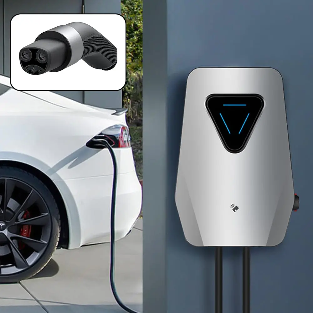 Tesla T5 Ev Charger 7Kw Wall Connector High Speed Charging Station For Tesla Model 3/Y/S/X/Cybertruck | Tlyard 5