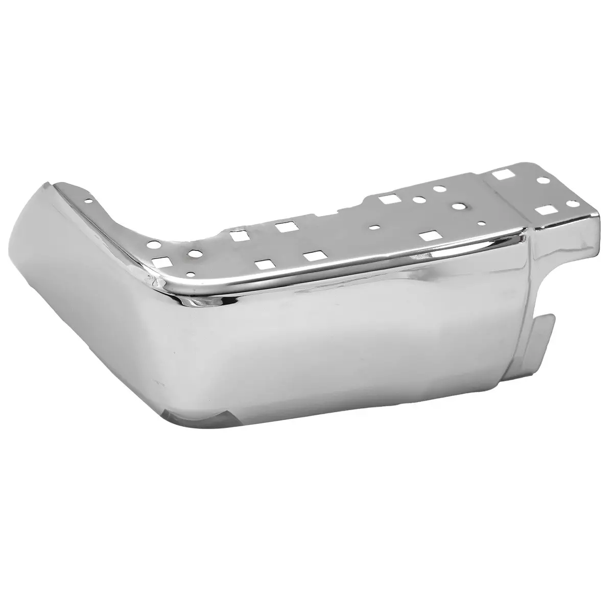 Chrome Left Rear Bumper End Cap W/O Park Sensor Hole Fit For Toyota Tundra 14-21 1