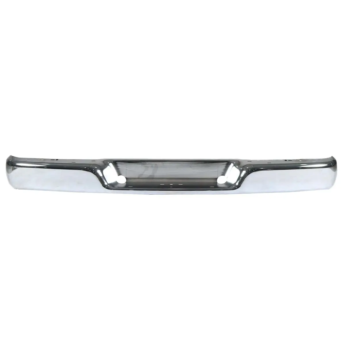 Chrome Rear Bumper W/O Park Sensor Hole Fit For Chevrolet Express Savana 1996-23 1