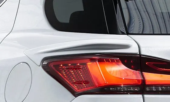 Trd Japan 2018-2020 Lexus Ct Rear Quarter Panel Spoiler (Unpainted) 1
