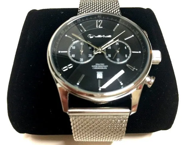 Lexus Stainless Steel Chronograph Watch 1