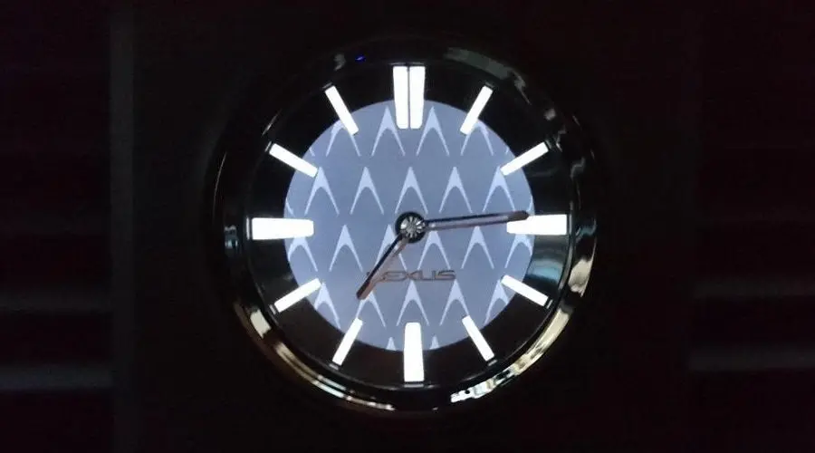 Genuine Lexus Japan 2020-2022 Rx/Rx-L Arrow Head Premium Clock 5