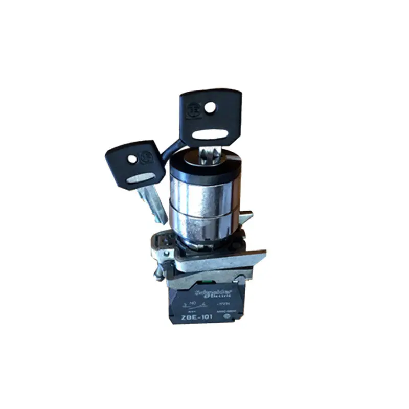 124121 124121Gt Key Switch 3 Pos.W/Keys Base For Genie Aerial Work Platforms Vertical Mast Lift Gr-08 Gr-12 Gr-15 1