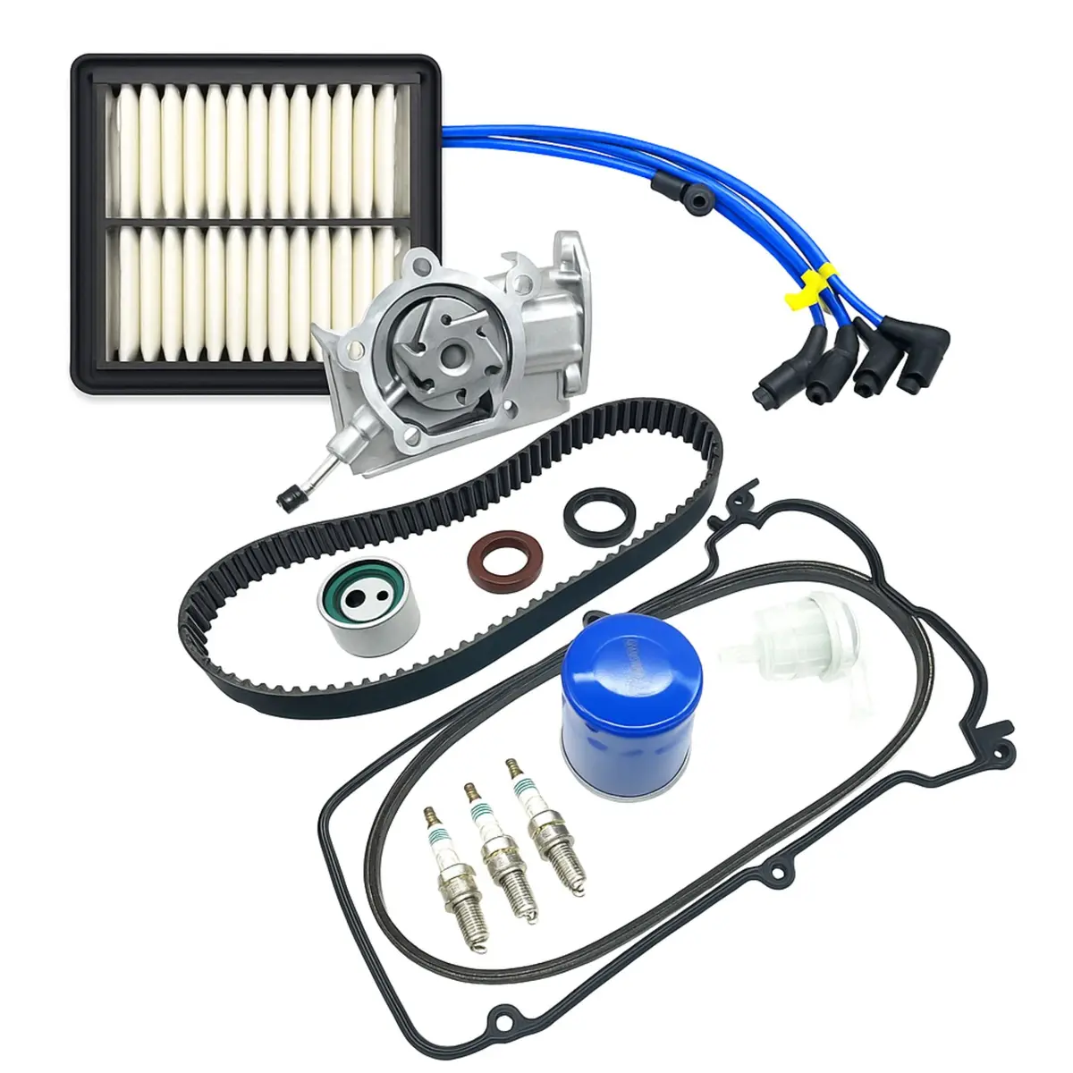 Timing Belt Kit - 17 Piece - Efts Engines -  Daihatsu Hijet Truck - S100p, S110p , S120, S130 Models - 1994-1998 1