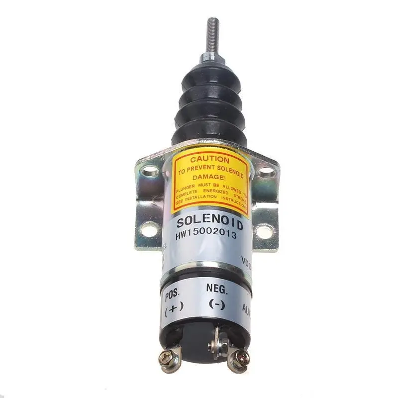1500-2138 1502-12C2u1b2s1a Diesel Stop Solenoid For Woodward 1500-2013 12V 3 Terminals 1