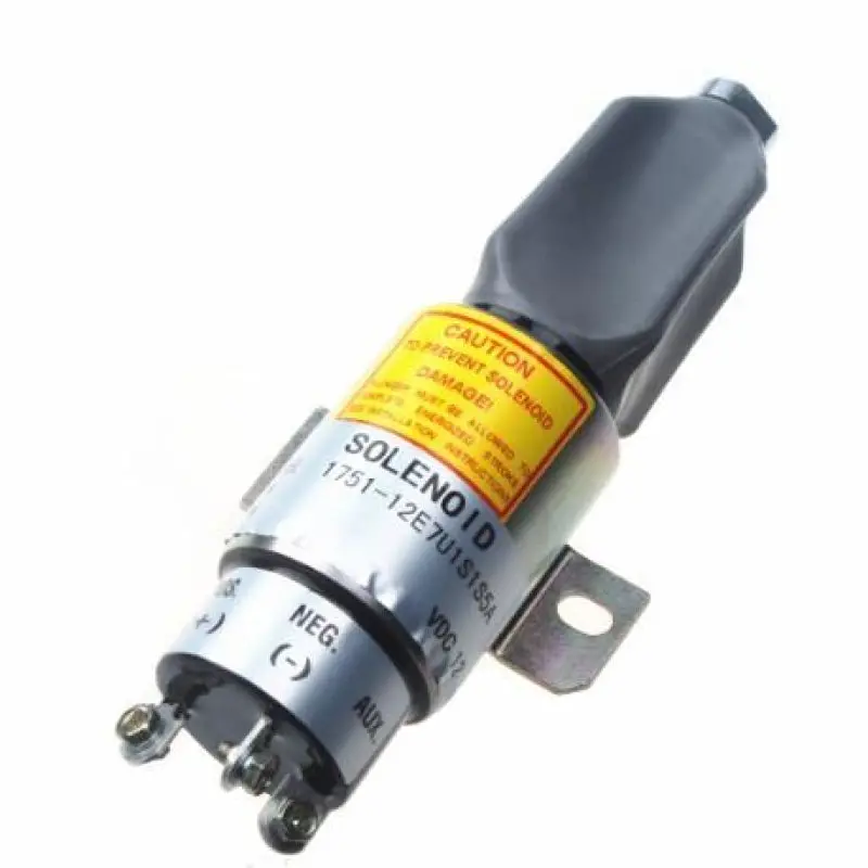Diesel Stop Solenoid 1700-2534 1751-12E7u1b1s5a For Woodward 1700 Series Solenoid 1