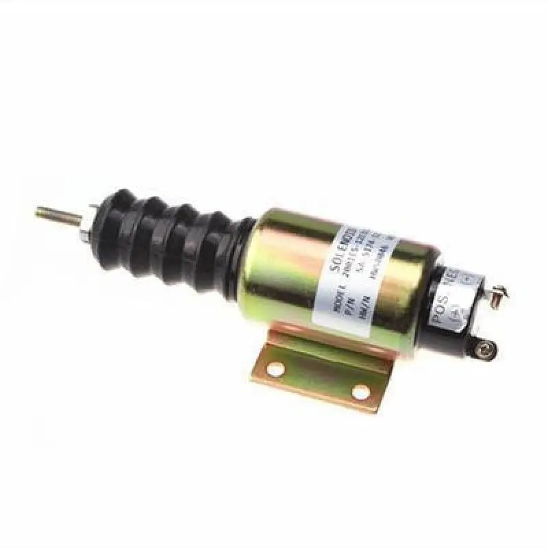 12V 2 Terminals Stop Solenoid 2001Es-12E3u1b2s2 Sa-5174-12 For Woodward 2000 Series 1