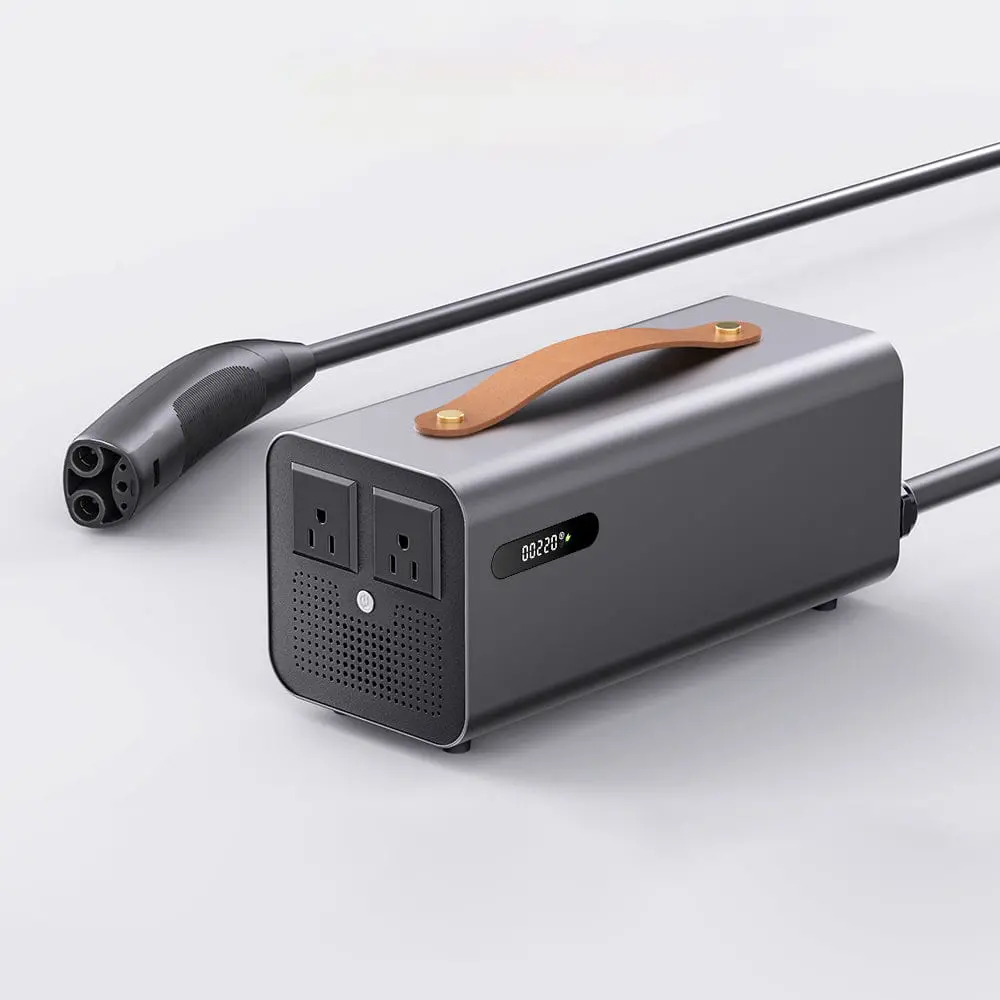 Tlyard V2l Discharge Device For Tesla 3/Y/X/S V2h Charging Station 1