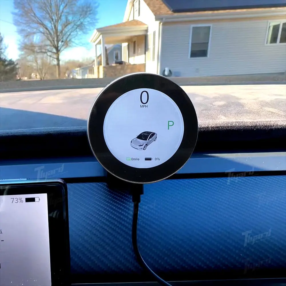Model 3 & Y Highland Wireless Dashboard With Magnetic Fast Charging Phone Holder 1