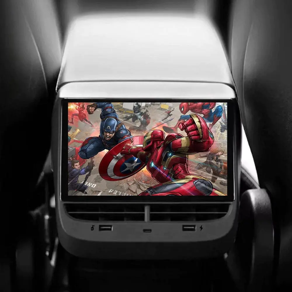 Newest 7 Inches Model 3 & Y Rear Display Back Seat Screen 1