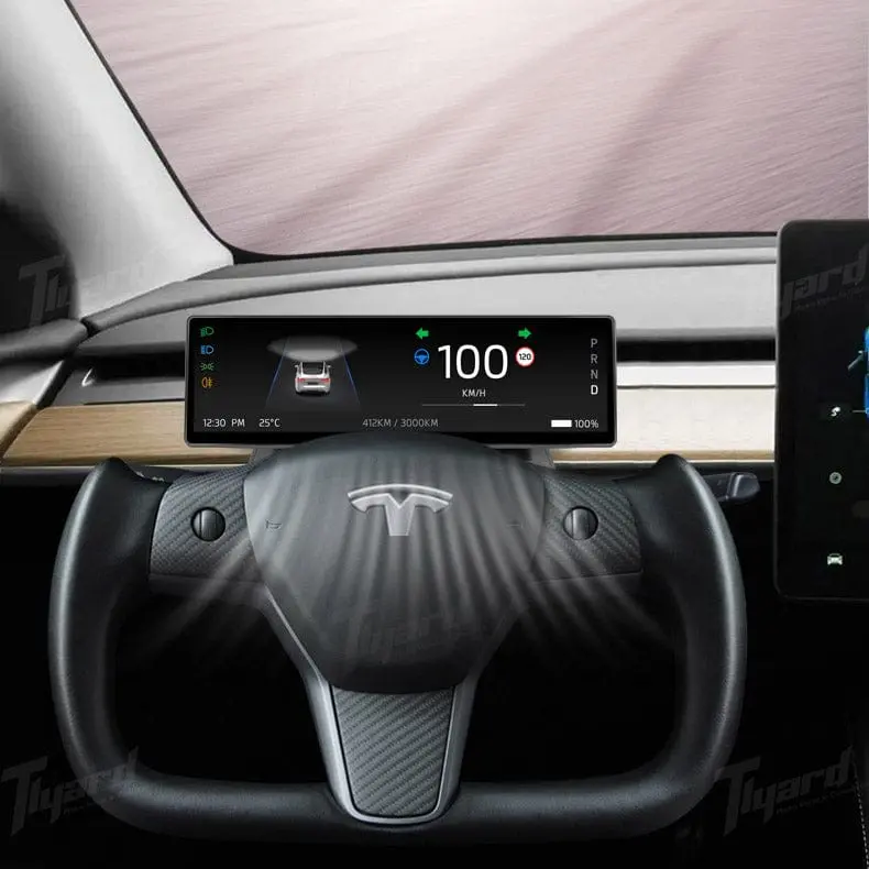 T3 Pro Model 3 & Y 8.8 Inches Front Camera Carplay Instrument Cluster 1